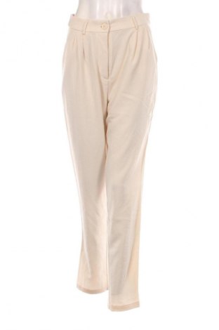 Pantaloni de femei About You, Mărime M, Culoare Ecru, Preț 88,99 Lei