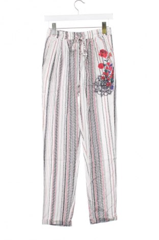 Damskie spodnie Desigual, Rozmiar XS, Kolor Kolorowy, Cena 332,52 zł