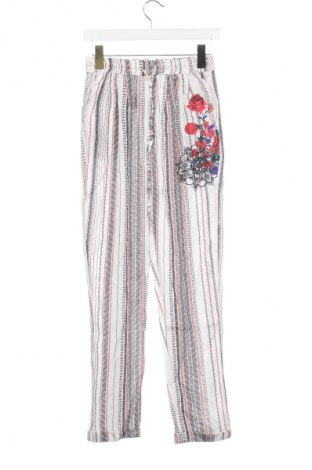 Damskie spodnie Desigual, Rozmiar XS, Kolor Kolorowy, Cena 332,52 zł