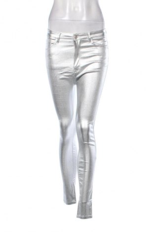 Damenhose Fashion Jeans, Größe M, Farbe Silber, Preis 14,83 €