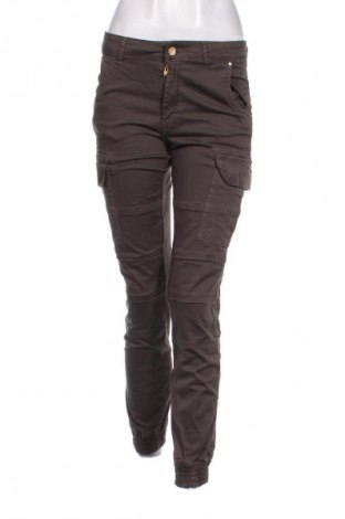 Damskie spodnie Gaudi Jeans, Rozmiar M, Kolor Brązowy, Cena 338,51 zł