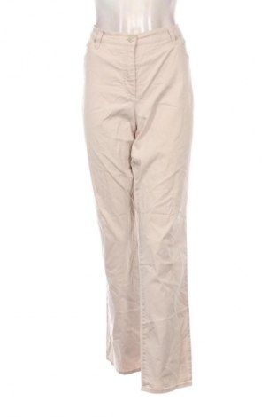 Damskie spodnie Gerry Weber, Rozmiar XXL, Kolor Beżowy, Cena 203,99 zł