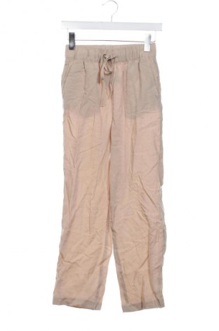 Damskie spodnie H&M, Rozmiar XS, Kolor Beżowy, Cena 95,99 zł