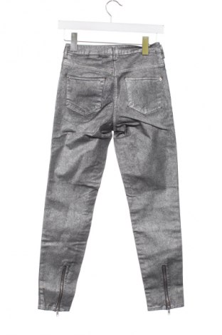 Γυναικείο παντελόνι H&M, Μέγεθος XS, Χρώμα Ασημί, Τιμή 15,46 €