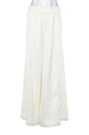 Pantaloni de femei H&M, Mărime M, Culoare Ecru, Preț 136,99 Lei