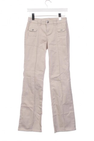 Pantaloni de femei H&M Divided, Mărime XS, Culoare Ecru, Preț 94,99 Lei