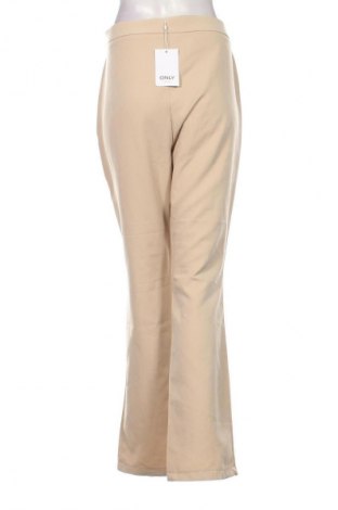 Pantaloni de femei ONLY, Mărime L, Culoare Bej, Preț 182,99 Lei