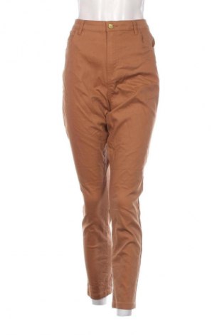 Pantaloni de femei Piazza Italia, Mărime XXL, Culoare Maro, Preț 94,99 Lei
