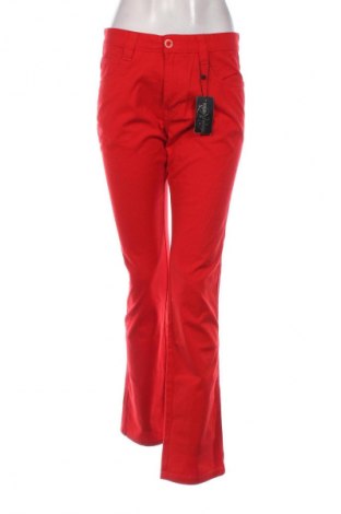 Damskie spodnie Urban Classics, Rozmiar XL, Kolor Czerwony, Cena 214,90 zł
