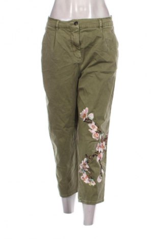 Damenhose Zara, Größe L, Farbe Grün, Preis 18,99 €