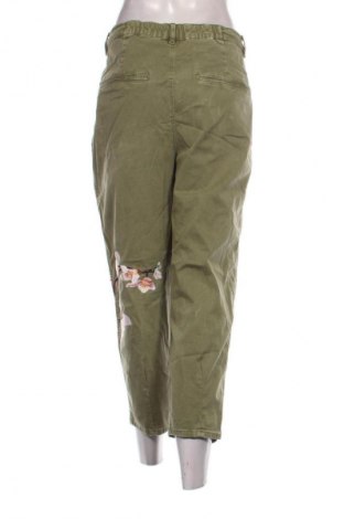 Damenhose Zara, Größe L, Farbe Grün, Preis 18,99 €