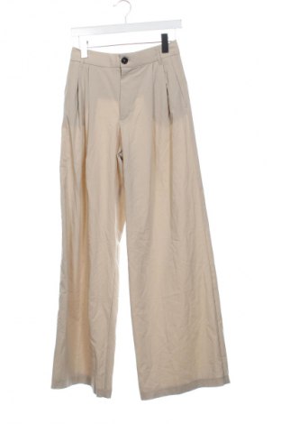Dámske nohavice Zara, Veľkosť XS, Farba Béžová, Cena  15,95 €