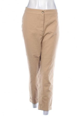 Pantaloni de femei Zara, Mărime XL, Culoare Bej, Preț 185,05 Lei