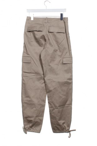 Дамски панталон Zara, Размер XS, Цвят Бежов, Цена 62,00 лв.