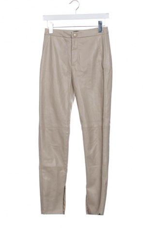 Pantaloni de femei Zara, Mărime S, Culoare Bej, Preț 68,30 Lei