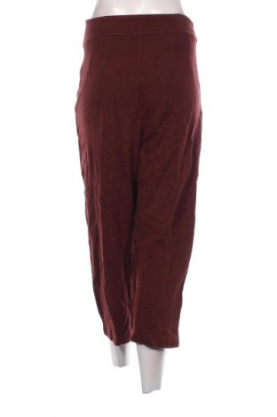 Pantaloni de femei Zara Trafaluc, Mărime S, Culoare Roșu, Preț 88,99 Lei