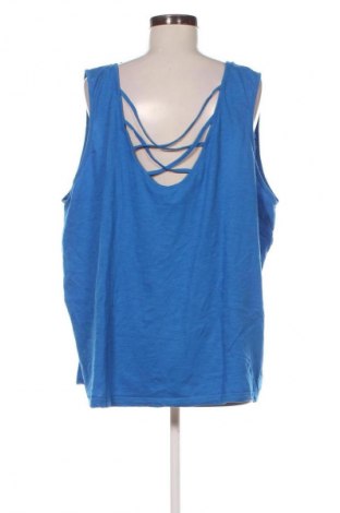 Γυναικείο αμάνικο μπλουζάκι Bpc Bonprix Collection, Μέγεθος XXL, Χρώμα Μπλέ, Τιμή 9,00 €