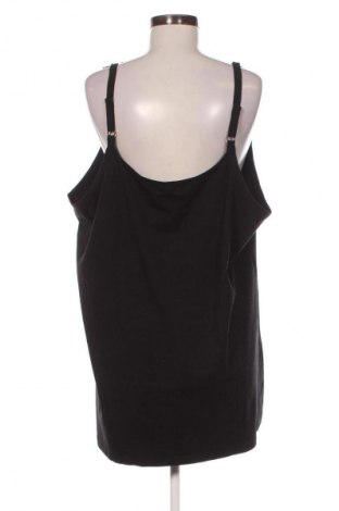 Γυναικείο αμάνικο μπλουζάκι Bpc Bonprix Collection, Μέγεθος 4XL, Χρώμα Μαύρο, Τιμή 9,00 €