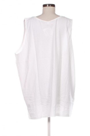 Γυναικείο αμάνικο μπλουζάκι Bpc Bonprix Collection, Μέγεθος 4XL, Χρώμα Λευκό, Τιμή 9,00 €