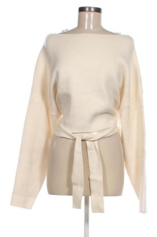 Pulover de femei About You, Mărime M, Culoare Ecru, Preț 182,99 Lei