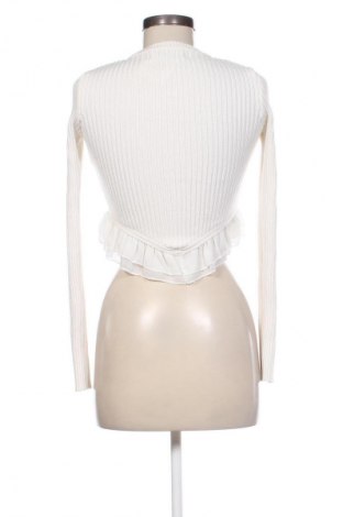 Damenpullover Bershka, Größe S, Farbe Ecru, Preis 14,84 €