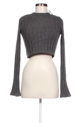 Pulover de femei Bershka, Mărime M, Culoare Gri, Preț 74,81 Lei