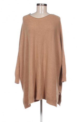 Damski sweter Made In Italy, Rozmiar XL, Kolor Brązowy, Cena 66,67 zł