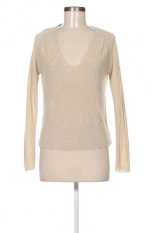 Pulover de femei Mango, Mărime M, Culoare Auriu, Preț 182,99 Lei