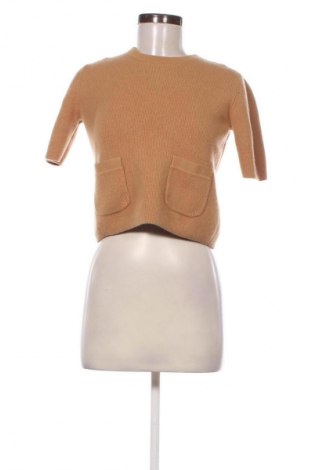Pulover de femei Massimo Dutti, Mărime S, Culoare Bej, Preț 158,00 Lei
