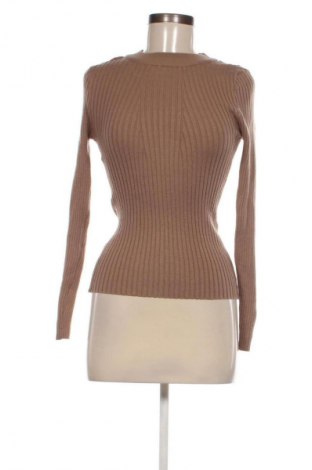 Damski sweter Pieces, Rozmiar M, Kolor Brązowy, Cena 203,99 zł