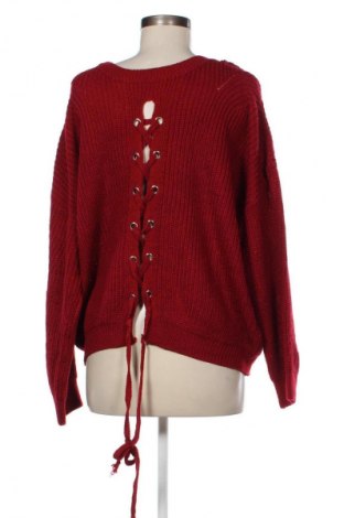 Dámsky pulóver SHEIN, Veľkosť XXL, Farba Červená, Cena  15,95 €