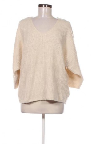Pulover de femei Vero Moda, Mărime L, Culoare Ecru, Preț 202,99 Lei