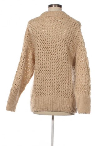 Damski sweter Zara, Rozmiar S, Kolor Beżowy, Cena 88,99 zł