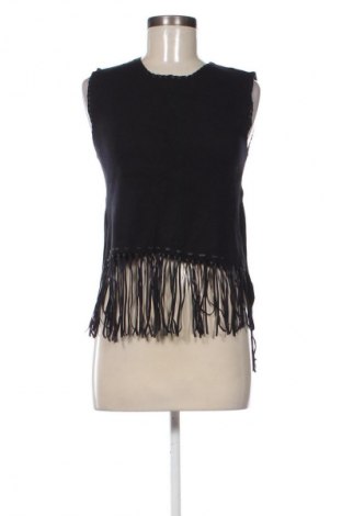 Дамски пуловер Zara Knitwear, Размер M, Цвят Черен, Цена 18,99 лв.