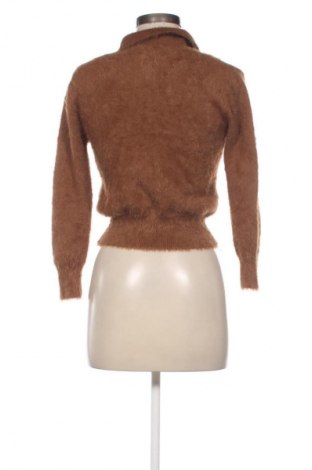 Damski sweter Zara Knitwear, Rozmiar S, Kolor Brązowy, Cena 168,16 zł