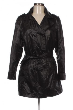 Trench de femei Gina Laura, Mărime M, Culoare Negru, Preț 314,99 Lei