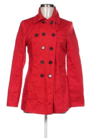 Damen Trenchcoat Orsay, Größe S, Farbe Rot, Preis 46,99 €