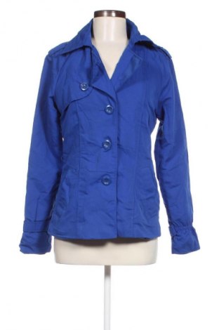 Damen Trench Coat Vero Moda, Größe S, Farbe Blau, Preis € 33,99