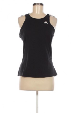 Damen Sporttop Adidas, Größe M, Farbe Schwarz, Preis € 30,99