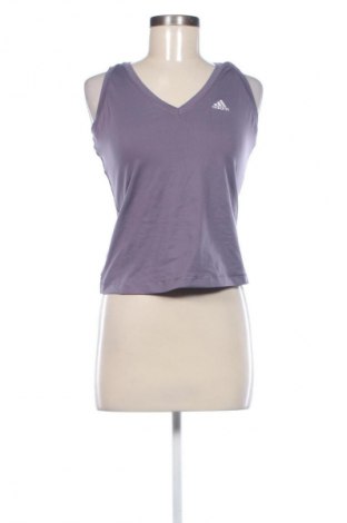 Damen Sporttop Adidas, Größe L, Farbe Lila, Preis 17,44 €
