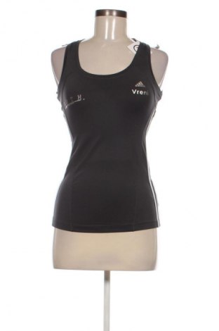 Damen Sporttop Adidas, Größe S, Farbe Grau, Preis € 20,99