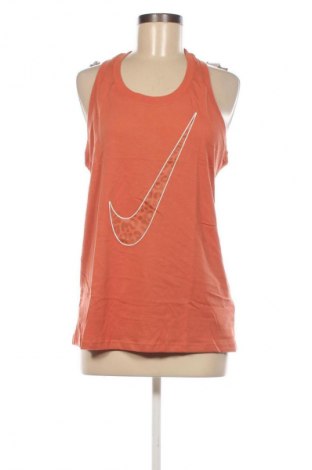 Damen Sporttop Nike, Größe M, Farbe Orange, Preis 39,39 €