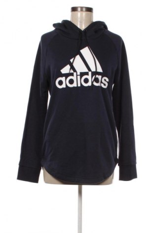 Γυναικείο φούτερ Adidas, Μέγεθος M, Χρώμα Μπλέ, Τιμή 30,99 €
