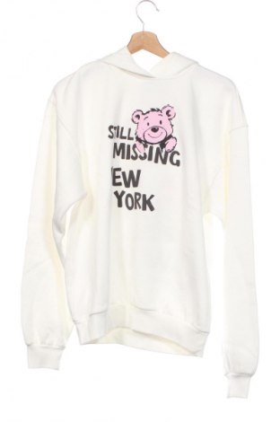 Damen Sweatshirt Bershka, Größe XS, Farbe Weiß, Preis € 32,99