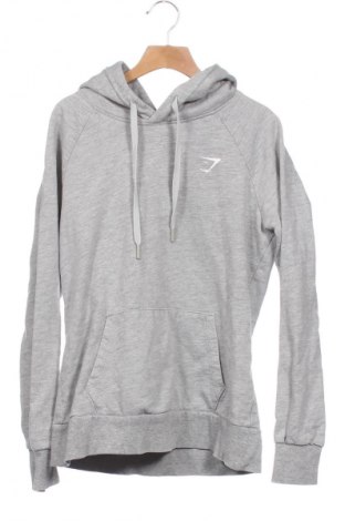 Дамски суичър Gymshark, Размер XS, Цвят Сив, Цена 39,89 лв.