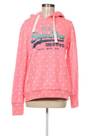 Дамски суичър Superdry, Размер XL, Цвят Розов, Цена 41,99 лв.