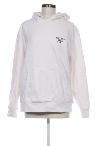 Дамски суичър Tommy Jeans, Размер L, Цвят Екрю, Цена 68,99 лв.