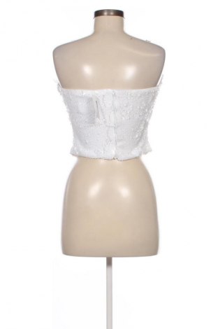 Top de femei Gina Tricot, Mărime M, Culoare Alb, Preț 202,99 Lei