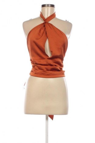 Γυναικείο τοπ Gina Tricot, Μέγεθος L, Χρώμα Πορτοκαλί, Τιμή 13,81 €