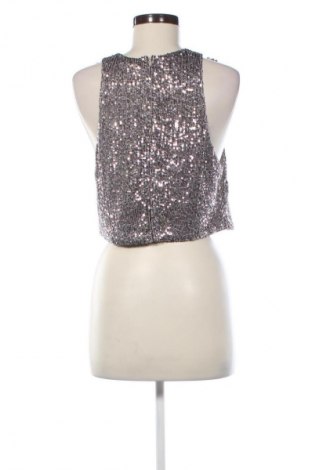 Damski top H&M, Rozmiar L, Kolor Srebrzysty, Cena 80,37 zł